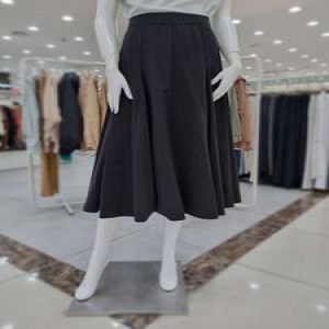 더아이잗 래터링 자수 허리 밴딩 스커트 IN8N0SK80390 14994_IN8N0SK80390_이미지