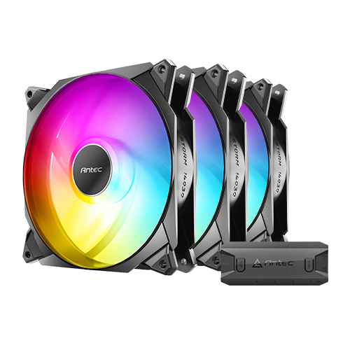 Antec STORM T3 140 PWM ARGB (컨트롤러/3팩)_이미지