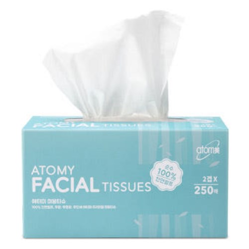 애터미 미용티슈 250매 (4입) (4팩(16입))_이미지