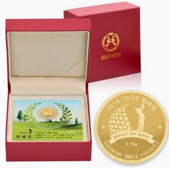 코인 골프기념케이스 3.75g 홀인원 싱글 이글