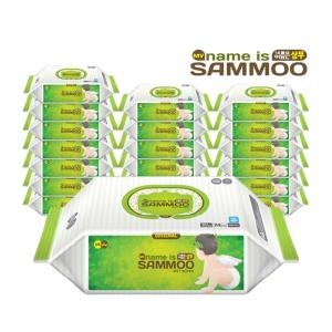 아이에이커머스 내이름은삼무 오리지널 물티슈 엠보싱 리필형 74매 (20팩)