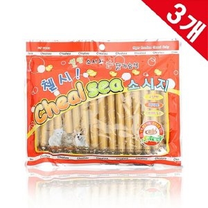 펫라인 도기프렌드 첼시 닭가슴살 소시지 28p (3개)