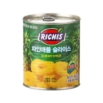 동서식품 리치스 파인애플 슬라이스 836g (1개)_이미지