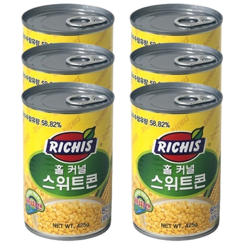 동서식품 리치스 홀 커널 스위트콘 425g (18개)