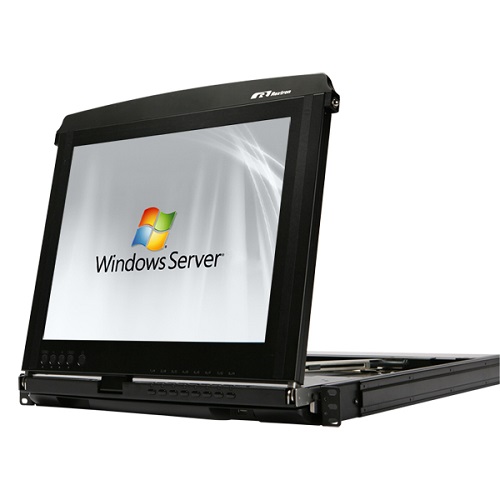 Rextron 17�� 16��Ʈ Dual Tray LCD KVM����ġ (DHUSE-116D)