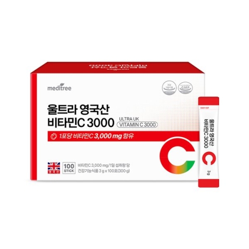 메디트리 울트라 영국산 비타민C 3000 3g 100포 (1개)_이미지