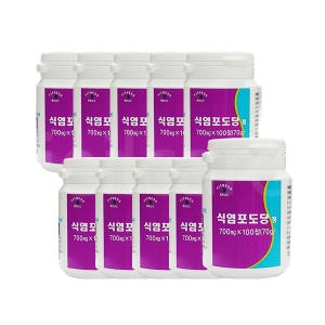 휘트니스 식염포도당 정 100정 (10개)