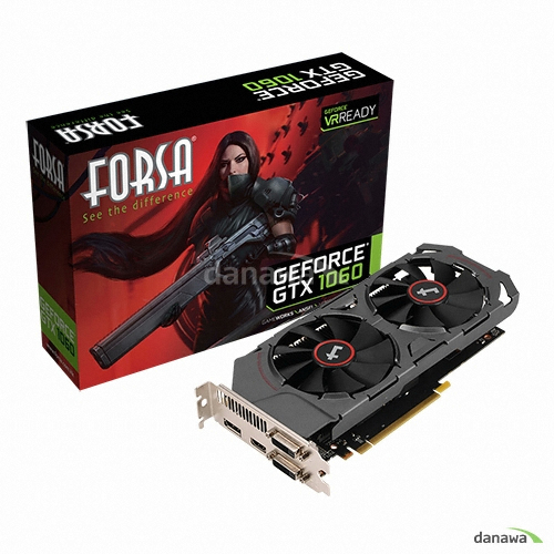 FORSA 지포스 GTX1060 D5 3GB TWIN