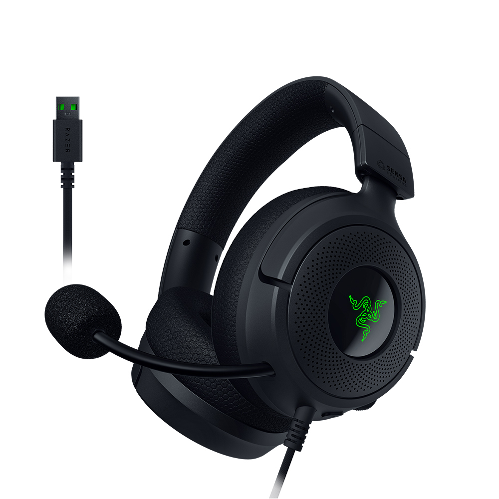 Razer Kraken V4 X Sensa HD Haptics (정품)_이미지