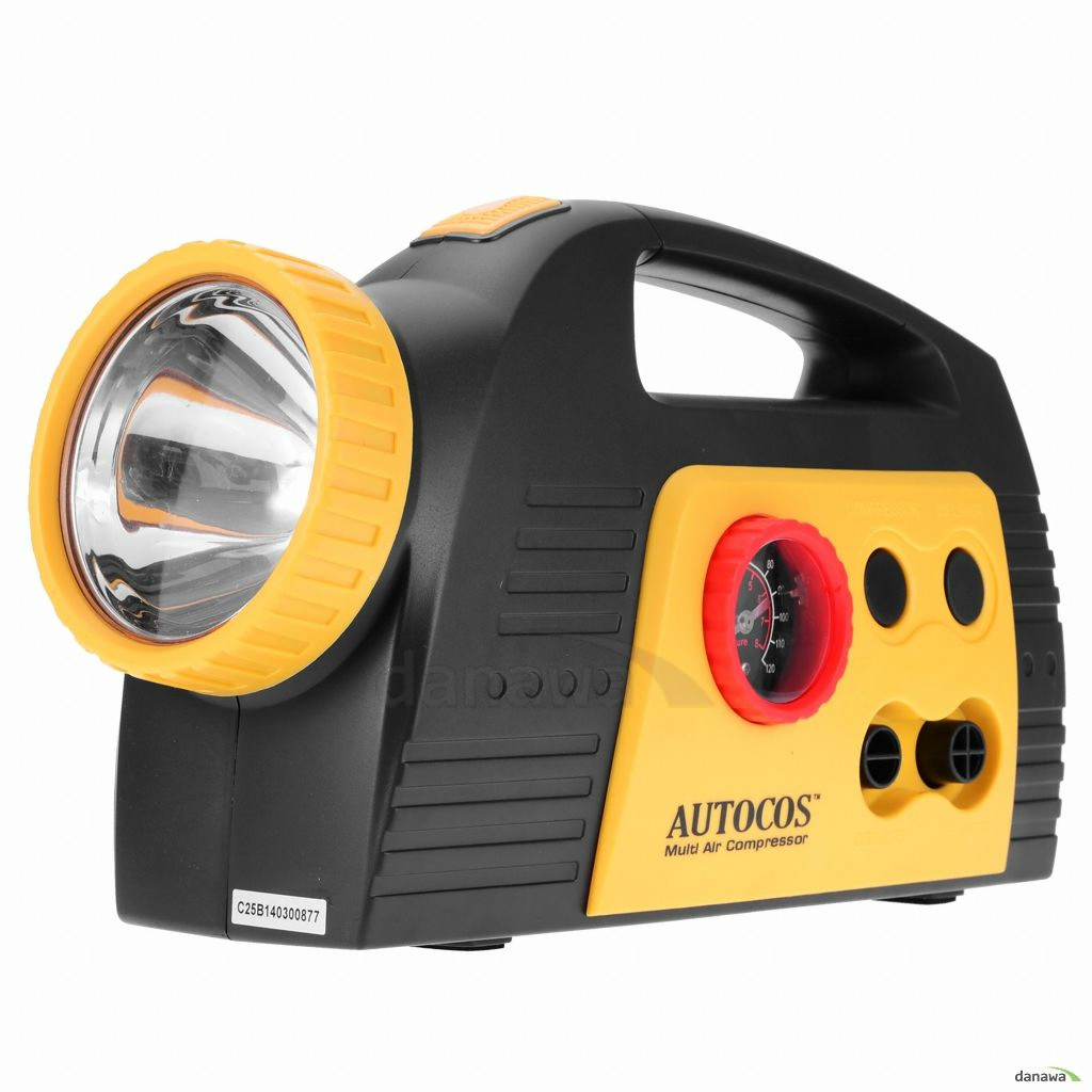 오토코스 5IN1 멀티 타이어 공기주입기 RCP-C25B