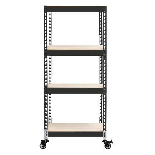 스피드랙 우레탄바퀴 4단 이동식 선반 1000x900 (165cm(높이))_이미지