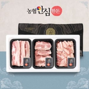 농협안심한돈 무항생제 플랜P 선물세트 10호 1.2kg (1개)_이미지
