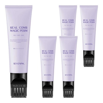 세븐피엠 리얼콤 매직펌 100ml (5개)_이미지