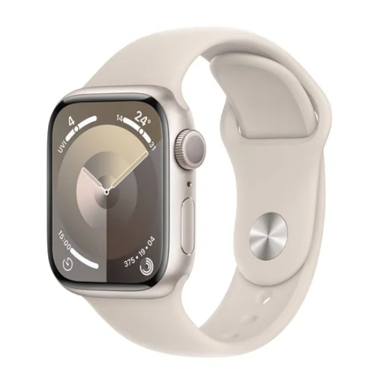 APPLE 워치 시리즈9 41mm 스타라이트 알루미늄 (스포츠밴드)_이미지