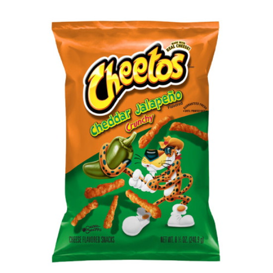 치토스 크런치 체다 할라피뇨 240.9g (해외) (1개)_이미지