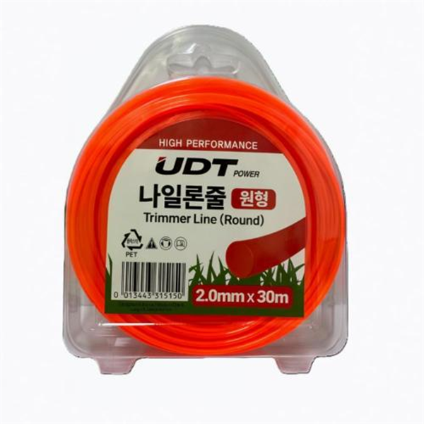 UDT 나일론줄 원형 2.0mm이미지입니다. 누르면 해당 게시물로 새창이동합니다.