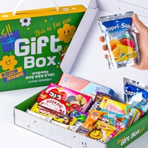 종합 선물 세트 체육대회 상품 과자 패키지 손잡이 박스 1153927
