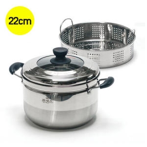 세신퀸센스 IH 인덕션 찜 스팀쿠커 (22cm)_이미지