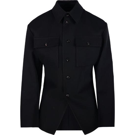 보테가베네타 울 셔츠 with pockets 837029V4C201000 T