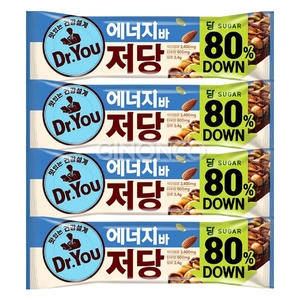 오리온 닥터유 에너지바 저당 50g (4개)_이미지