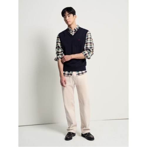  빈폴 멘 Essential 베이직 베스트 네이비 BC6151E03R