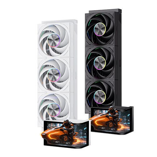 PCCOOLER CPS DV360 ARGB DISPLAY (화이트)_이미지