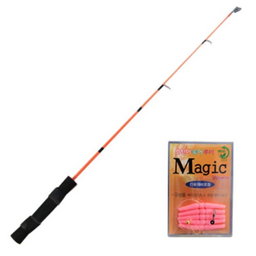 세진산업 매직웜 송어/산천어대 세트