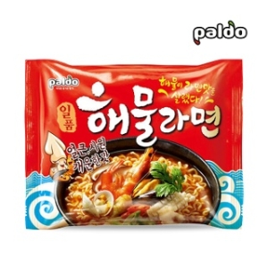 팔도 일품 해물라면 왕컵 110g (4개)_이미지