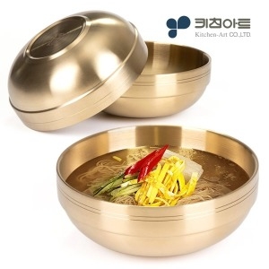 티타늄 이중진공 냉면 비빔밥 국수 그릇 면기