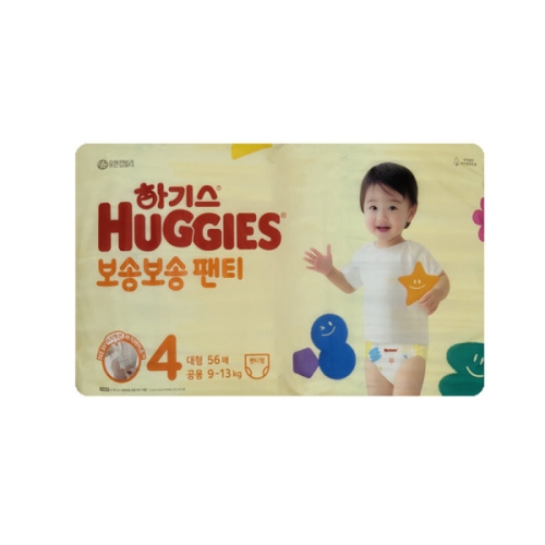 하기스 2024 보송보송 팬티형 4단계-공용 (56매)_이미지
