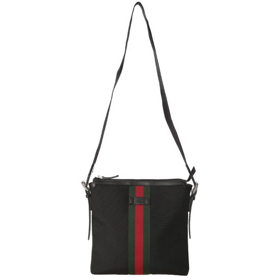 구찌 스트라이프 캔버스 메신저백 631199 KWT7N 1000