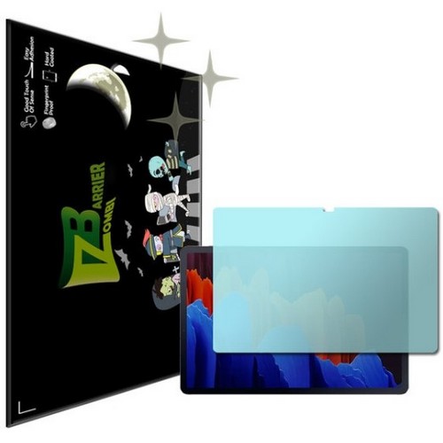 좀비베리어 갤럭시탭S7 플러스 올레포빅 고광택 액정보호필름 (액정 1매)