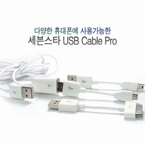 한캐스트 세븐스타 PRO 3가지 DS 케이블