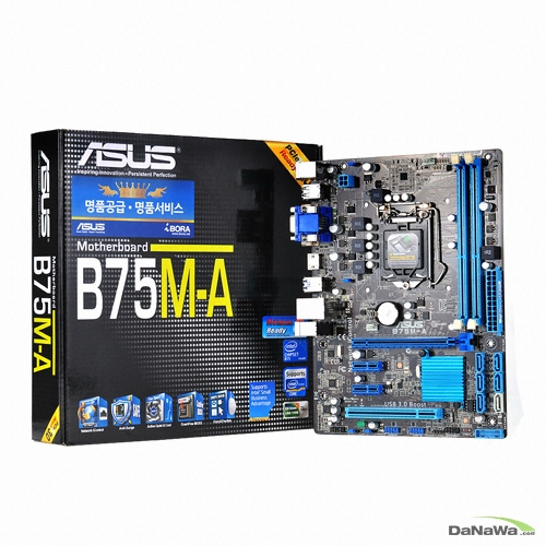 ASUS B75M-A 아이보라