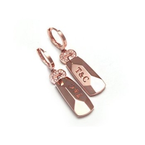 14K 귀걸이 TC 고리스틱 원터치 큐빅 귀걸이 JNE17664