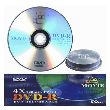 MOVIE MOVIE 4.7GB 4x 케익 25장