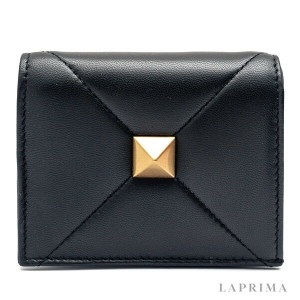 발렌티노 명품 라프리마 로만 스터드 스몰지갑 2W2P0Y07 BSF 0NO 2W2