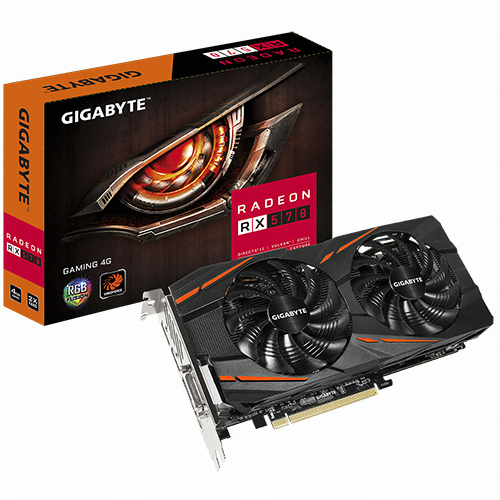 GIGABYTE 라데온 RX 570 GAMING D5 4GB_이미지