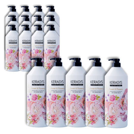 애경 케라시스 스위트&플라워리 퍼퓸 샴푸 1000ml (17개)
