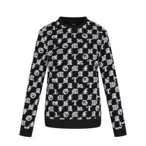 팬텀 로고 패턴 방풍 긴팔티셔츠 221D3TR104_BK