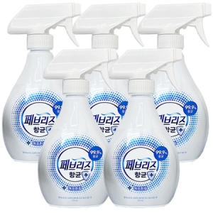 페브리즈 항균 플러스 깨끗한 향 370ml (5개)_이미지