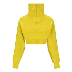 이자벨마랑 ISABEL MARANT OXANA 크롭 니트집업 CA0031FA A3L62E 10SU_이미지