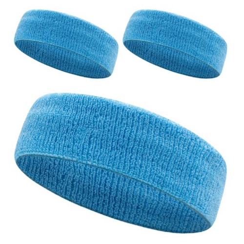 이그니스 스포츠 헤어밴드 3개 (하늘)