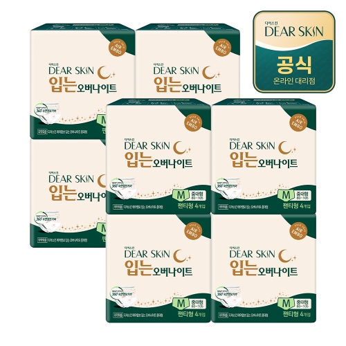 디어스킨 입는 오버나이트 중대형 4개 (8팩(32개))_이미지