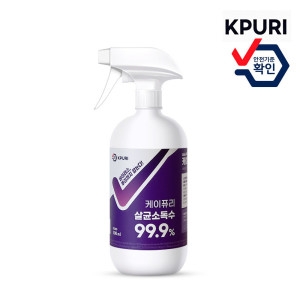 케이퓨리 방역 뿌리는 살균 소독제 소독수 4L+ 500ml