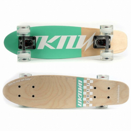 웰노운컴퍼니 언노운 22인치 우드 크루져보드 민트투톤_이미지