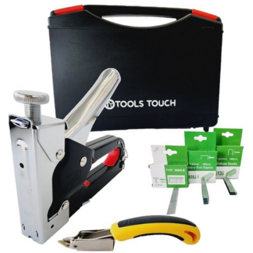 툴스터치 수동 타카 + 타카핀제거기 + 타카핀 3종_이미지
