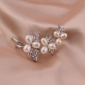 코디 꽃나무 CY031<b>C</b> 화이트 스카프 진주
