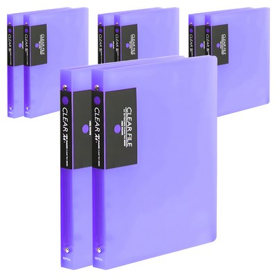 희망 반투명 클리어 파일 A4 40매 (8개)_이미지