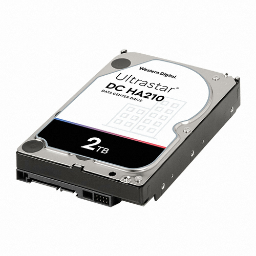 Western Digital Ultrastar DC HA210 7200/128M (2TB, HUS722T2TALA604)_이미지